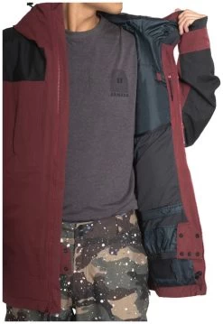 Armada Bergs Insulated Jacket -Winterkleding Winkel armada bergs insulated jacket burgundy 4
