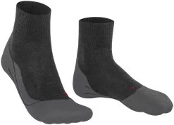 Falke TK 5 Wool Short Men -Winterkleding Winkel falke tk 5 wool short men asphalt mel 3180 39 41 asphalt mel 3180 1