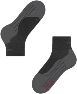 Falke TK 5 Wool Short Men -Winterkleding Winkel falke tk 5 wool short men asphalt mel 3180 39 41 asphalt mel 3180 2