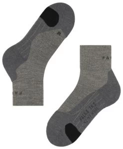 Falke TK2 Wool Short -Winterkleding Winkel falke tk2 wool short women kitt mouline 39 41 kitt mouline 3