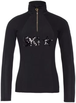 Goldbergh Davos Pully Longsleeve Women's -Winterkleding Winkel goldbergh davos pully longsleeve black black 5 1 23