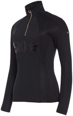 Goldbergh Davos Pully Longsleeve Women's -Winterkleding Winkel goldbergh davos pully longsleeve black black 7 1 23