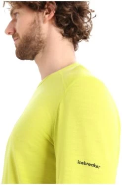 Icebreaker 200 Oasis Long Sleeve Crewe Alps 3D Men -Winterkleding Winkel icebreaker 200 oasis long sleeve crewe alps 3d men shine s shine 2