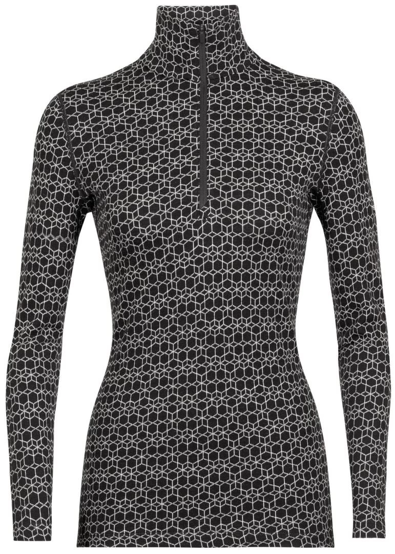 Icebreaker 250 Vertex Long Sleeve Half Zip Alpine Geo Women's 3 Icebreaker 250 Vertex Long Sleeve Half Zip Alpine Geo Women's