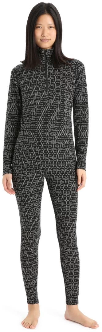 Icebreaker 250 Vertex Long Sleeve Half Zip Alpine Geo Women's 4 Icebreaker 250 Vertex Long Sleeve Half Zip Alpine Geo Women's - Afbeelding 2