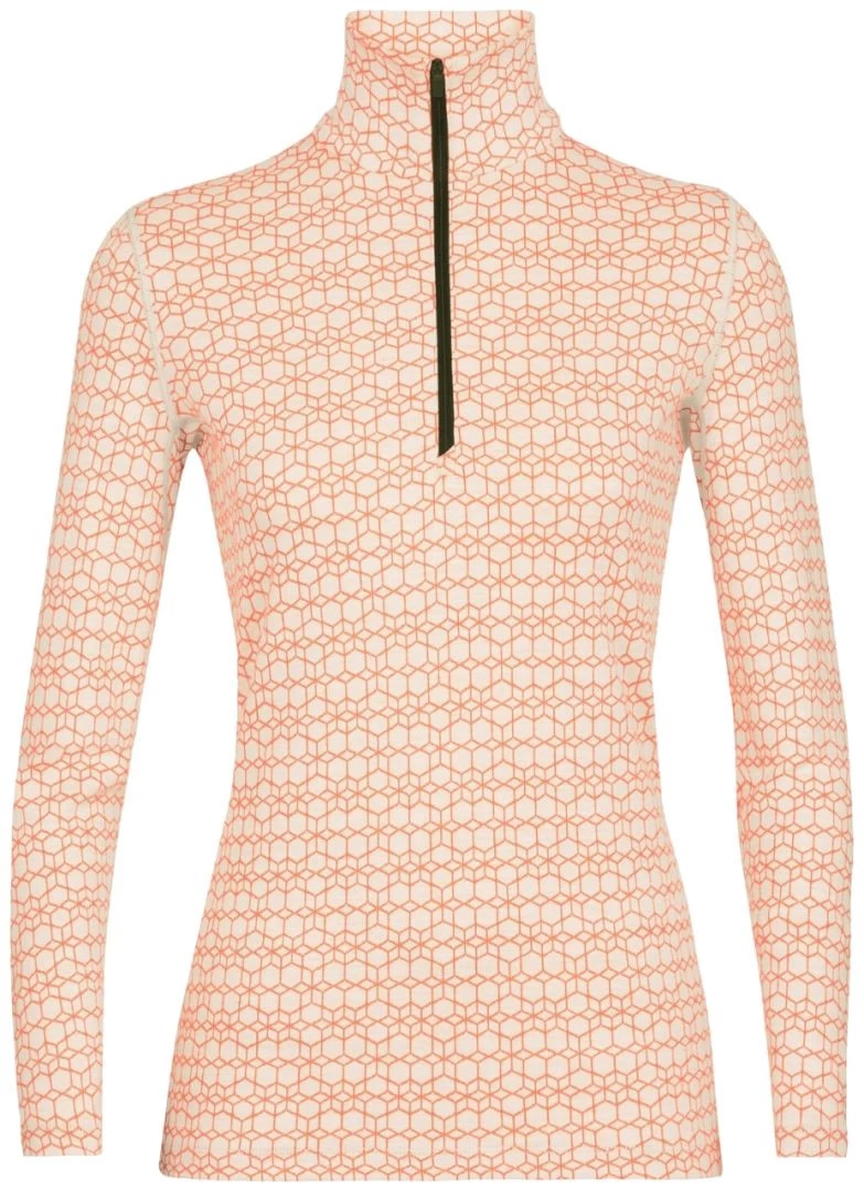Icebreaker 250 Vertex Long Sleeve Half Zip Alpine Geo Women's 5 Icebreaker 250 Vertex Long Sleeve Half Zip Alpine Geo Women's - Afbeelding 3