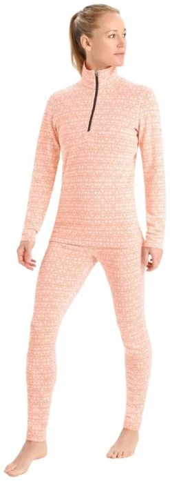 Icebreaker 250 Vertex Long Sleeve Half Zip Alpine Geo Women's 9 Icebreaker 250 Vertex Long Sleeve Half Zip Alpine Geo Women's -Winterkleding Winkel icebreaker 250 vertex long sleeve half zip alpine geo women snow flash s snow flash 1