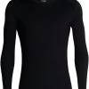 Icebreaker 260 Tech Long Sleeve Crewe Men -Winterkleding Winkel icebreaker 260 tech long sleeve crewe men black 0