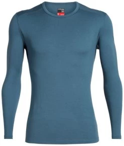 Icebreaker 260 Tech Long Sleeve Crewe Men -Winterkleding Winkel icebreaker 260 tech long sleeve crewe men thunder 431 3