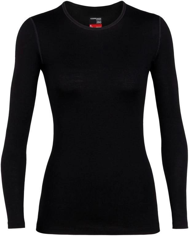 Icebreaker 260 Tech Long Sleeve Crewe Women's 3 Icebreaker 260 Tech Long Sleeve Crewe Women's
