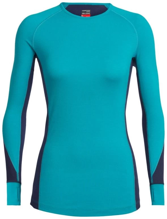 Icebreaker 260 Zone Long Sleeve Crew Women 3 Icebreaker 260 Zone Long Sleeve Crew Women