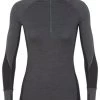 Icebreaker 260 Zone Long Sleeve Half Zip Women 1 Icebreaker 260 Zone Long Sleeve Half Zip Women -Winterkleding Winkel icebreaker 260 zone long sleeve half zip women jet heather 011 xs jet heather 011 0