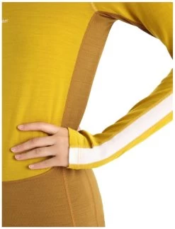 Icebreaker ZoneKnit 200 Long Sleeve Crewe Women's 11 Icebreaker ZoneKnit 200 Long Sleeve Crewe Women's -Winterkleding Winkel icebreaker zoneknit 200 long sleeve crewe women clove s clove 1 6