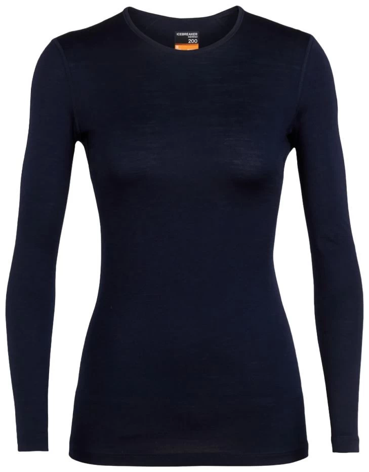 Icebreaker ZoneKnit 200 Long Sleeve Crewe Women's 3 Icebreaker ZoneKnit 200 Long Sleeve Crewe Women's