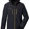 Killtec KSW 44 Ski Jacket Mens -Winterkleding Winkel killtec ksw 44 ski jacket mens black blue 0 1