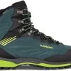 Lowa Cadin II GTX Mid -Winterkleding Winkel lowa cadin ii gtx mid steel blue lime 0