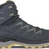 Lowa Innox Pro GTX Mid -Winterkleding Winkel lowa innox pro gtx mid steel blue mustard 10 uk 44 2 3 eur steel blue mustard 0