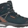 Lowa Ledro GTX Mid 1 Lowa Ledro GTX Mid -Winterkleding Winkel lowa ledro gtx mid navy orange 6 uk 39 1 3 eur navy orange 0