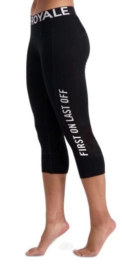 Mons Royale Christy 3/4 Legging -Winterkleding Winkel mons royale christy 3 4 legging black l black 2