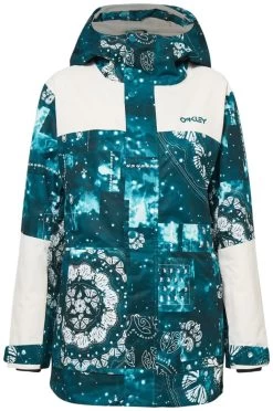 Oakley TC Aurora RC Insulated Jacket Women's 16 Oakley TC Aurora RC Insulated Jacket Women's -Winterkleding Winkel oakley tc aurora rc insulated jacket green bandana print white 5 1