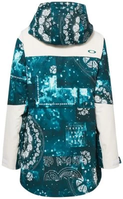 Oakley TC Aurora RC Insulated Jacket Women's 17 Oakley TC Aurora RC Insulated Jacket Women's -Winterkleding Winkel oakley tc aurora rc insulated jacket green bandana print white 6 1