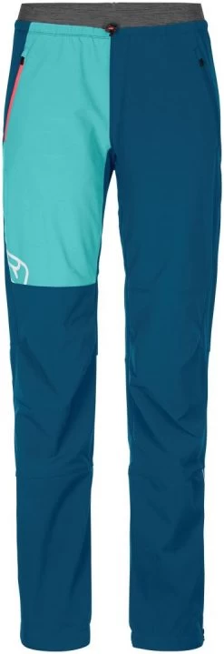 Ortovox Berrino Pants Women's -Winterkleding Winkel ortovox berrino pants women petrol blue 3