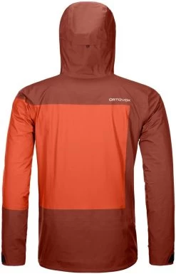 Winterkleding Winkel -Winterkleding Winkel ortovox deep shell jacket men clay orange m clay orange 1