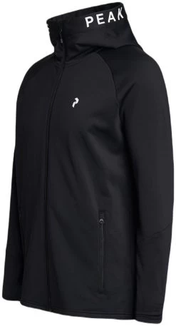 Peak Performance Rider Mid Zip Hood Men -Winterkleding Winkel peak performance rider mid zip hood men black s black 2 1