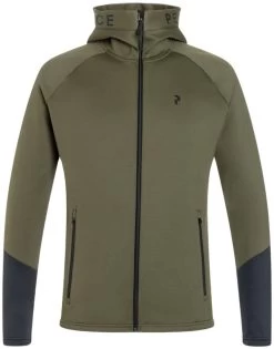 Peak Performance Rider Mid Zip Hood Men -Winterkleding Winkel peak performance rider mid zip hood men forest night s forest night 0 1