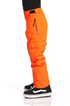 Rehall Edge-R-Jr. Snowpant Boys -Winterkleding Winkel rehall edge r jr snowpant boys neon orange 4