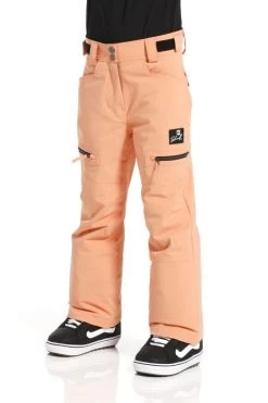 Rehall Lise-R-Jr. Snowpant Girls -Winterkleding Winkel rehall lise r jr snowpant girls shell coral 3 1