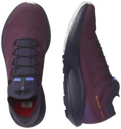 Salomon Pulsar Trail Pro Women -Winterkleding Winkel salomon pulsar trail pro women grape wine night sky lunar rock 5 1