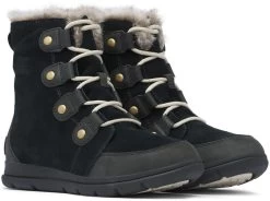 Sorel Explorer Joan -Winterkleding Winkel sorel explorer joan black dark stone 5 us 36 eur black dark stone 2
