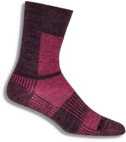 Wrightsock Merino Coolmesh -Winterkleding Winkel wrightsock merino coolmesh grey pink 6